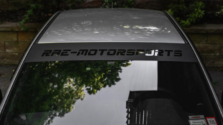 Rae-Motorsports Front Windshield Banner