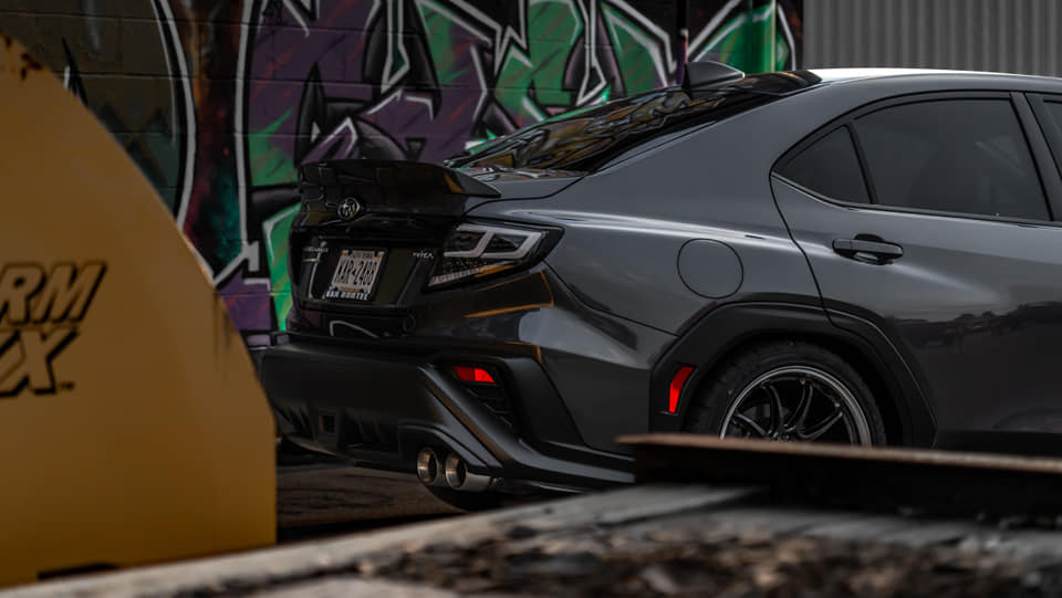 Rae-Motorsports 3" Dual Exit Quad-Tip Catback – 2022+ Subaru WRX VB