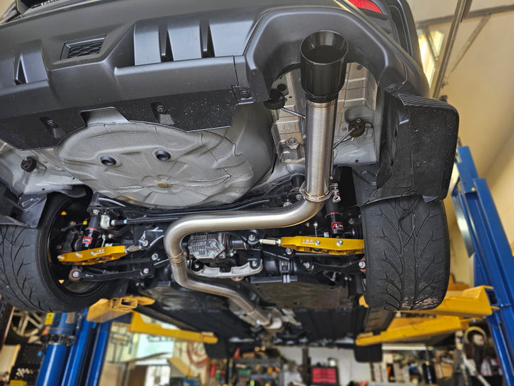 3" Single Exit Catback Exhaust System (NO MUFFLER, NO RESONATOR) 22+ WRX