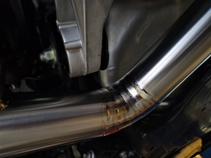 Rae-Motorsports 3" Single Exit Titanium Race Style Catback