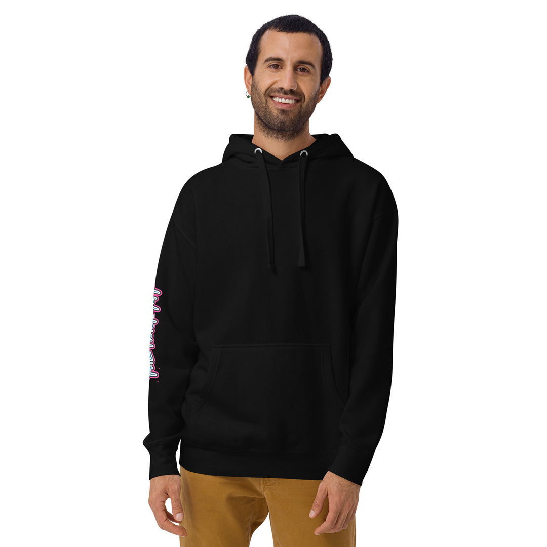 Rae-Motorsports Titanium The World Hoodie- Right Sleeve