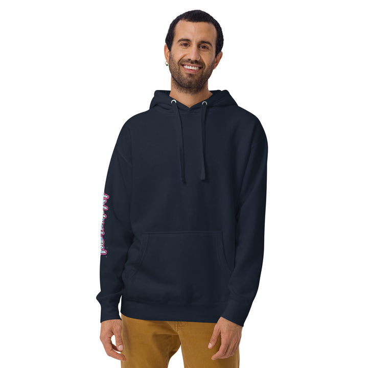 Rae-Motorsports Titanium The World Hoodie- Right Sleeve