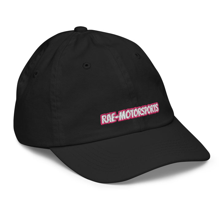 Rae-Moto Kids - Baseball Cap- Pink Writing