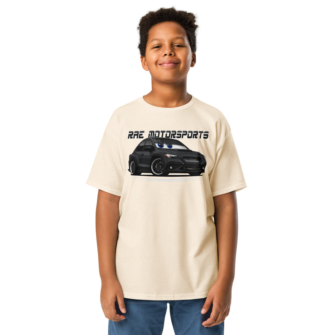 Rae-Moto Kids: Shop Car Edition T Shirt