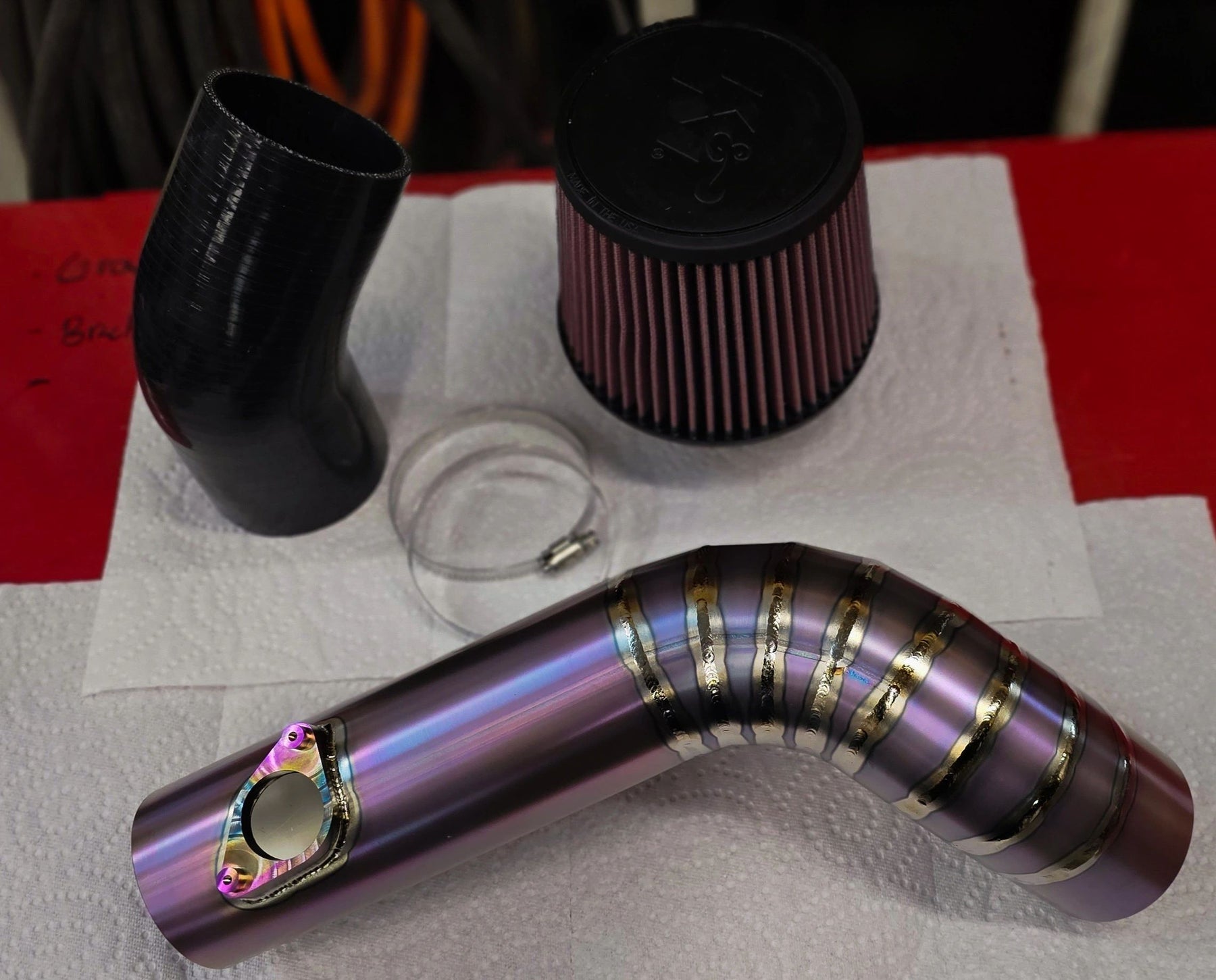 Titanium Intake Boxes Rae-Motorsports Titanium Intake | 2022 WRX (RESTOCKING)
